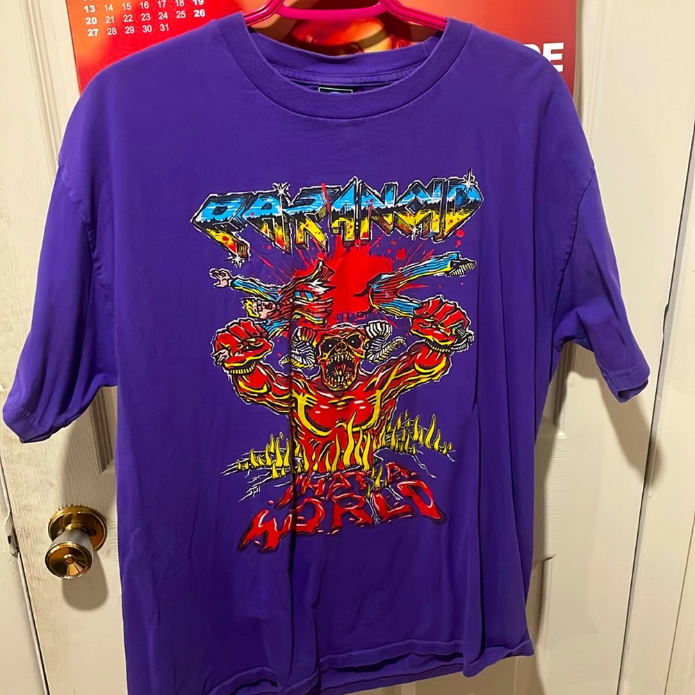 PARANOID WHAT A WORLD HELL TEE